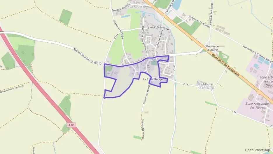 Maison 64 m² trois pièces à vendre à Sainte-Hermine