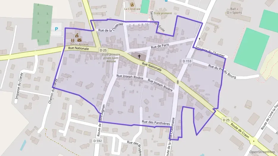 Maison 96 m² trois pièces à vendre à Ballots Maison 96 m² trois pièces à vendre à Ballots