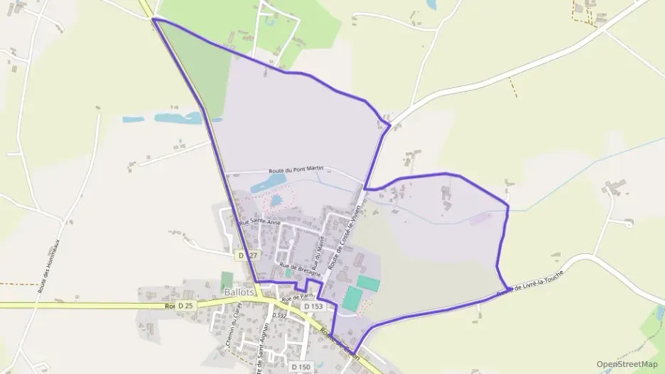 Maison 73 m² quatre pièces à vendre à Ballots Maison 73 m² quatre pièces à vendre à Ballots