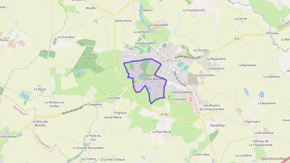 Maison 88 m² quatre pièces à vendre à La Gaubretière