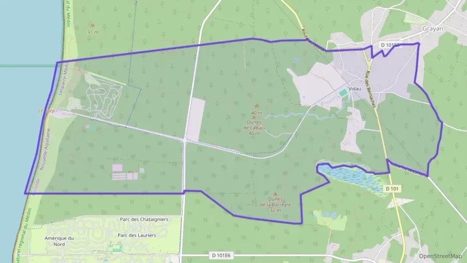 Maison 105 m² quatre pièces à vendre à Grayan-et-l`Hôpital