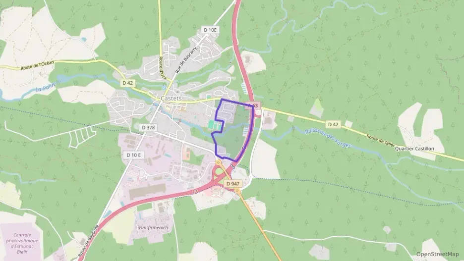 Maison 90 m² quatre pièces à vendre à Castets