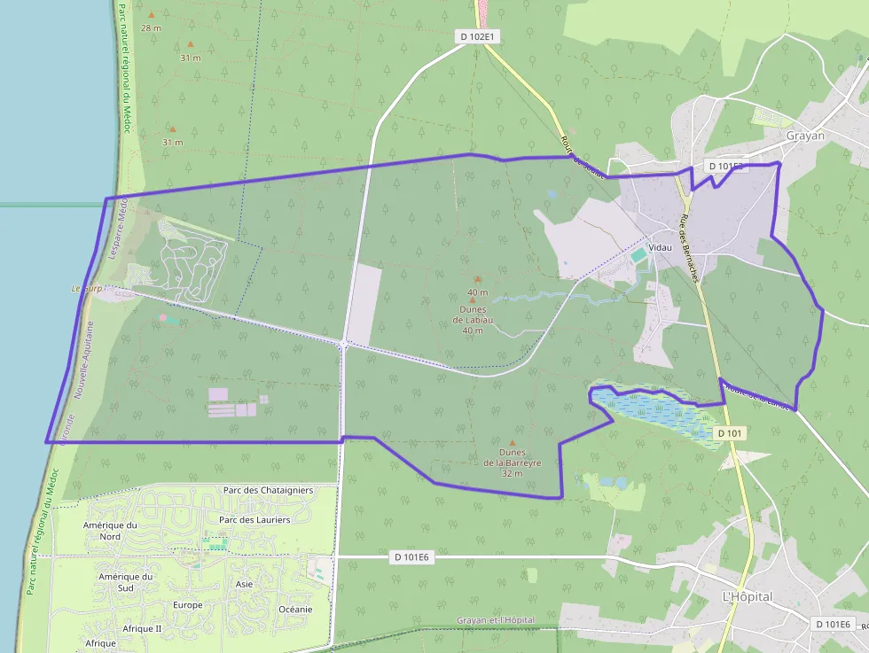 Maison 80 m² quatre pièces à vendre à Grayan-et-l`Hôpital