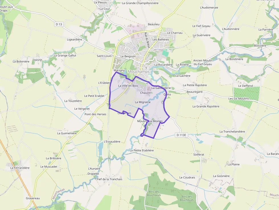 Maison 140 m² 5 pièces à vendre à Mouchamps