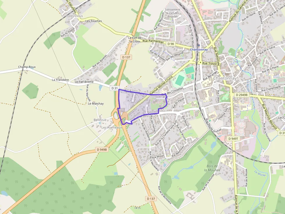 Maison 85 m² quatre pièces à vendre à Chantonnay