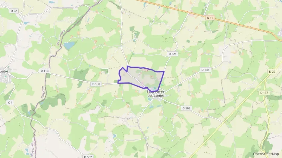 Maison 87 m² quatre pièces à vendre à Saint-Pierre-des-Landes