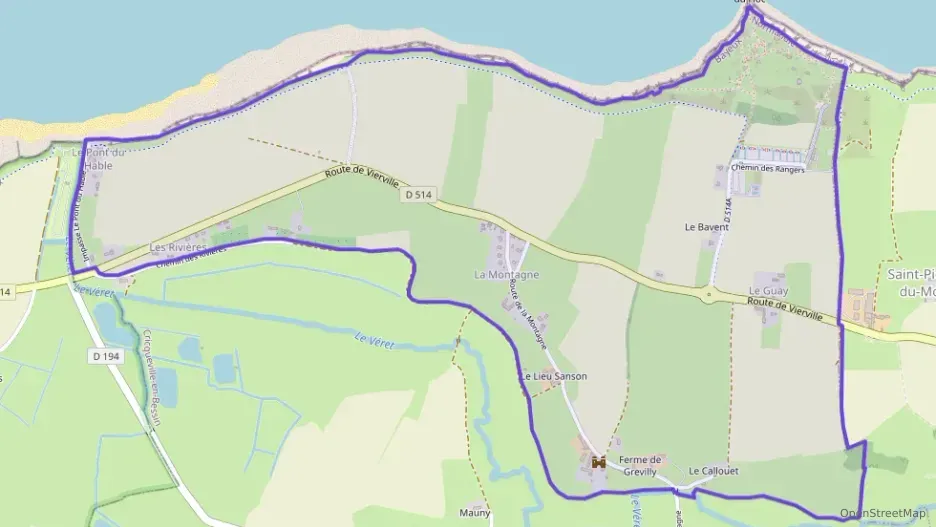 Maison 93 m² cinq pièces à vendre à Cricqueville-en-Bessin Maison 93 m² cinq pièces à vendre à Cricqueville-en-Bessin