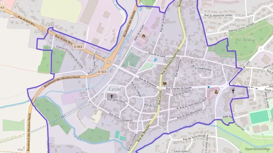 Maison 100 m² quatre pièces à vendre à Candé