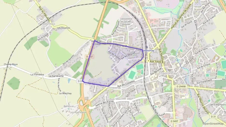 Maison 80 m² quatre pièces à vendre à Chantonnay