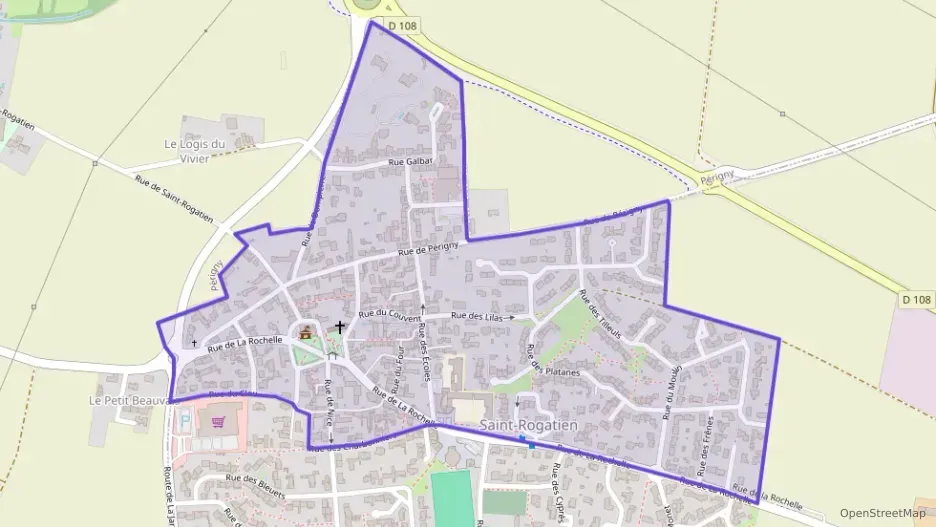 Maison 92 m² quatre pièces à vendre à Saint-Rogatien