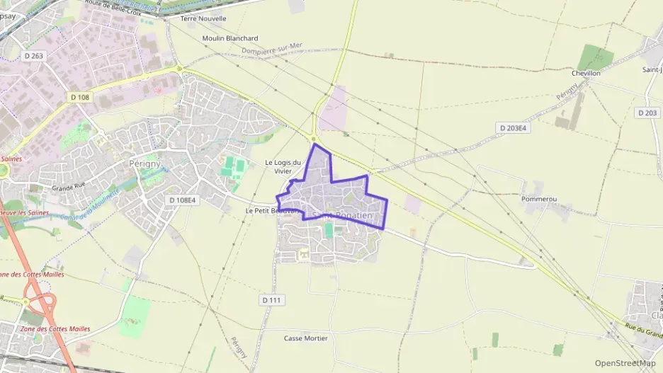 Maison 92 m² quatre pièces à vendre à Saint-Rogatien