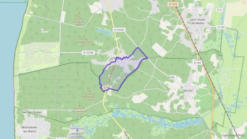 Maison 126 m² quatre pièces à vendre à Grayan-et-l`Hôpital