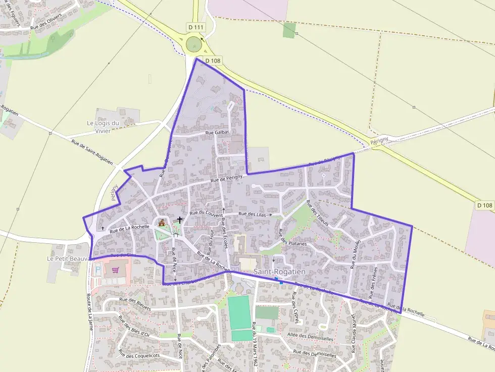 Maison 80 m² quatre pièces à vendre à Saint-Rogatien