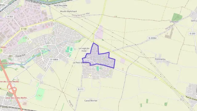 Maison 80 m² quatre pièces à vendre à Saint-Rogatien