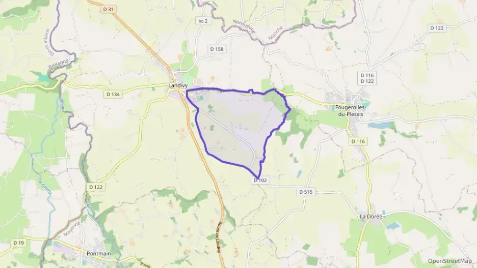 Maison 100 m² cinq pièces à vendre à Landivy