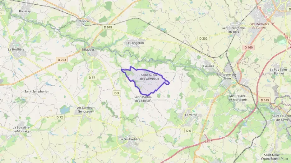 Maison 102 m² cinq pièces à vendre à Saint-Aubin-des-Ormeaux