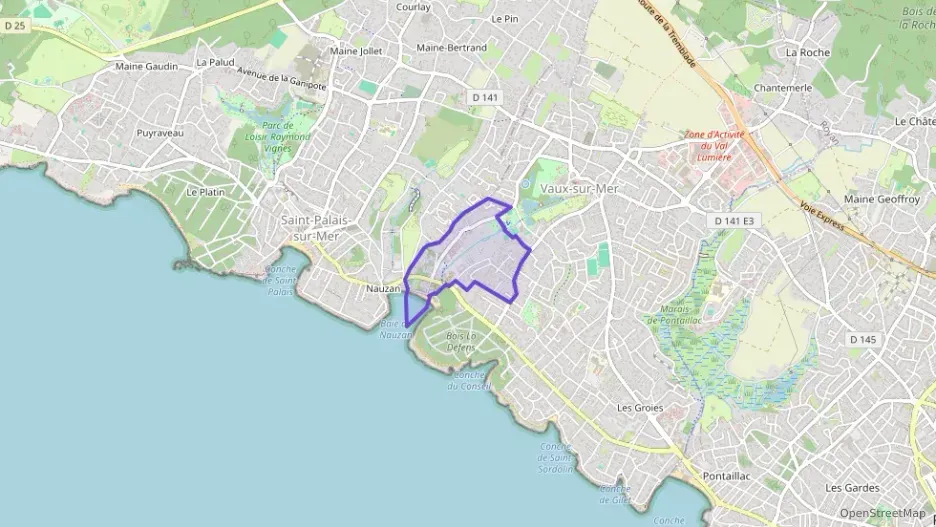 Maison 65 m² quatre pièces à vendre à Vaux-sur-Mer
