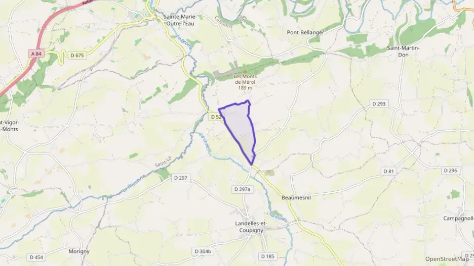 Maison 76 m² trois pièces à vendre à Landelles-et-Coupigny