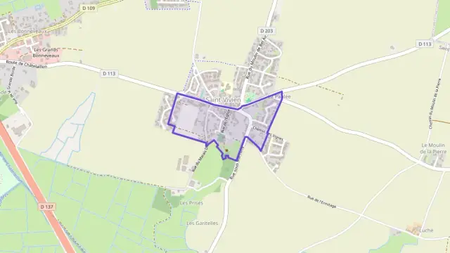 Maison 134 m² quatre pièces à vendre à Saint-Vivien