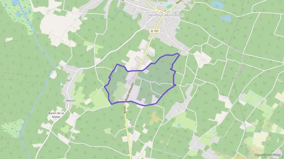 Maison 80 m² trois pièces à vendre à Vendays-Montalivet