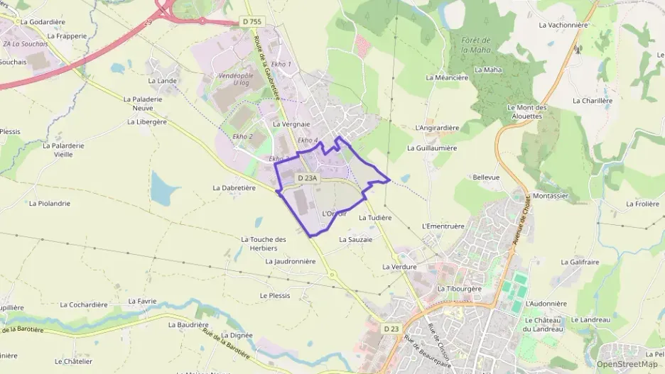 Maison 110 m² quatre pièces à vendre à Les Herbiers