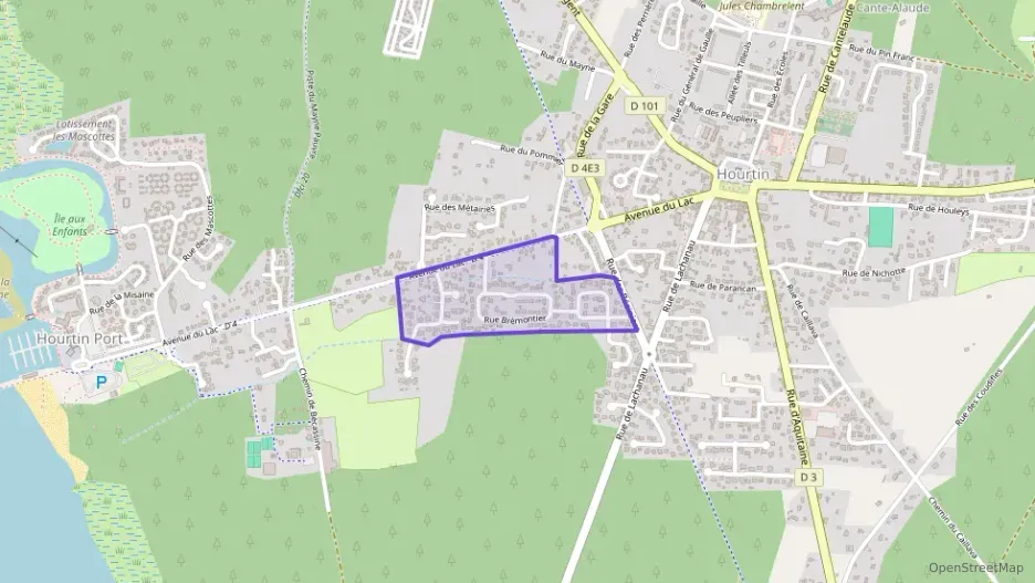 Maison 96 m² quatre pièces à vendre à Hourtin