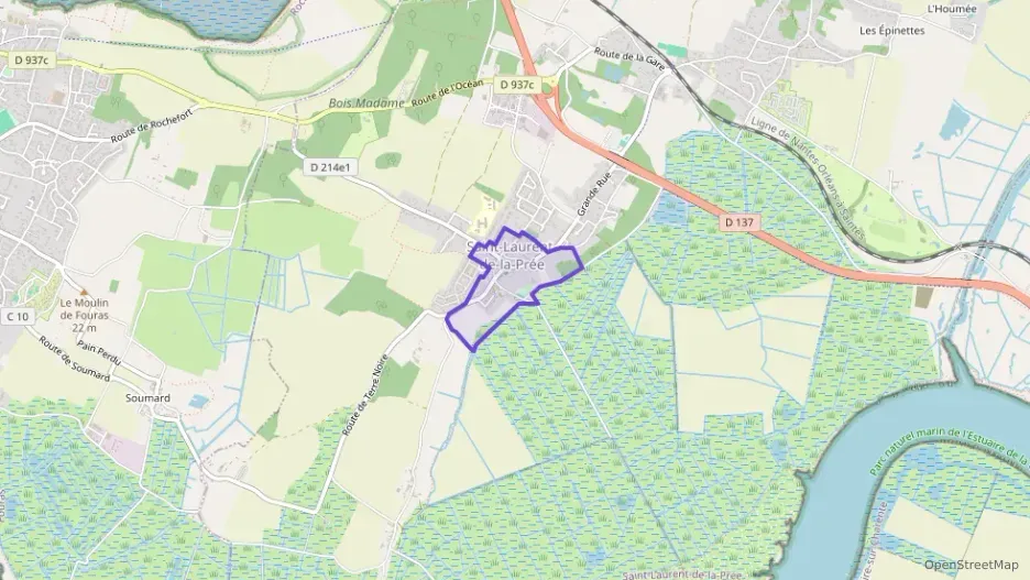 Maison 99 m² six pièces à vendre à Saint-Laurent-de-la-Prée