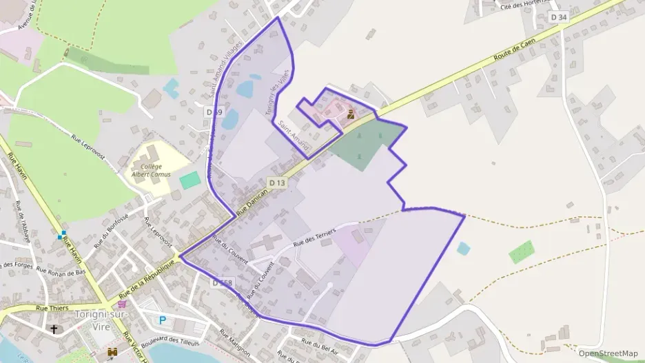 Maison 169 m² six pièces à vendre à Torigny-les-Villes