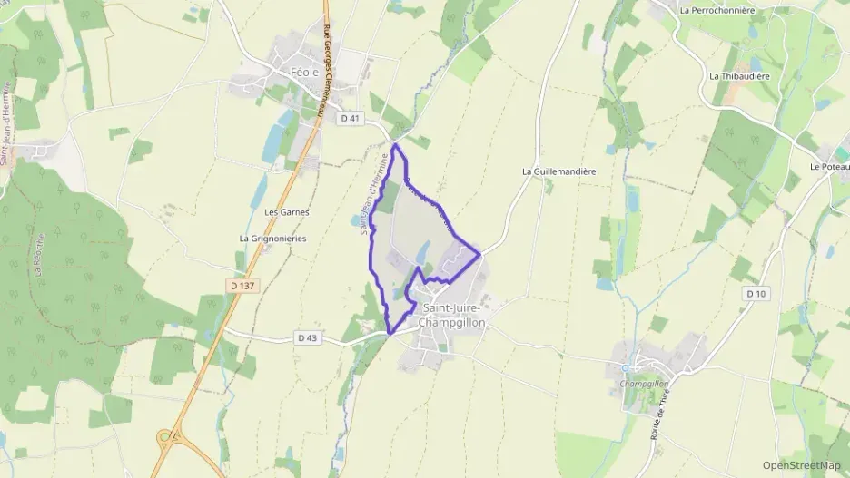 Maison 84 m² quatre pièces à vendre à Saint-Juire-Champgillon