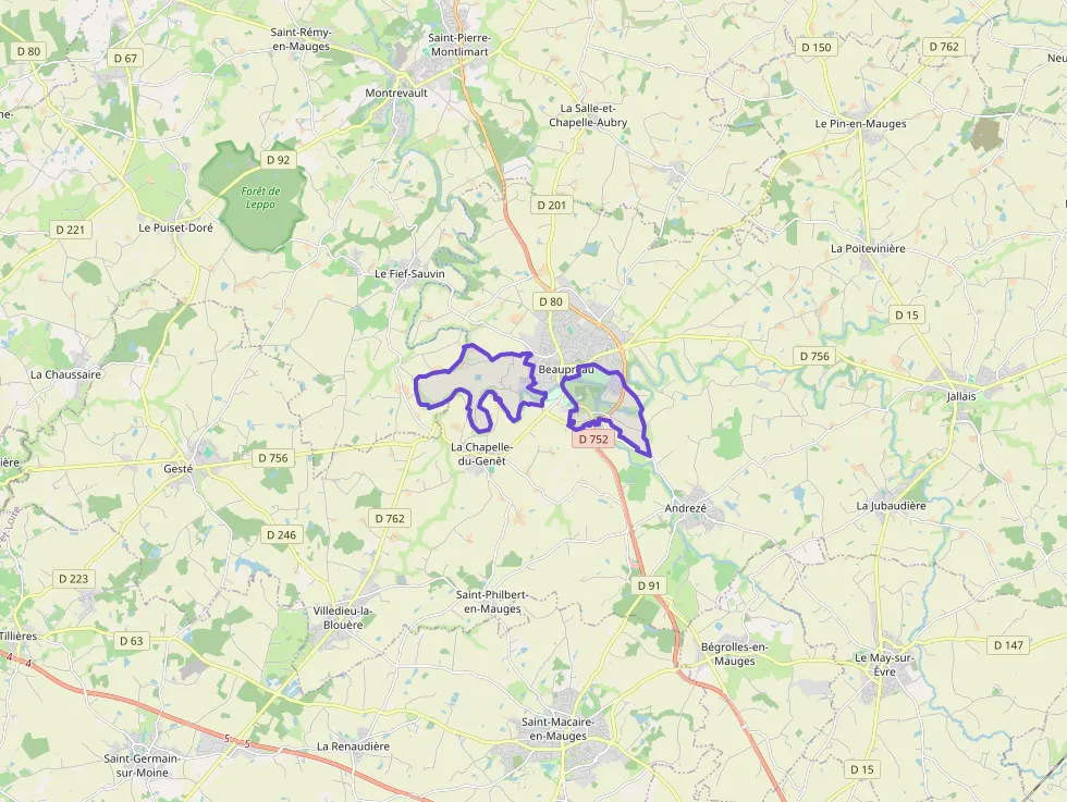 Maison 100 m² quatre pièces à vendre à Beaupréau-en-Mauges