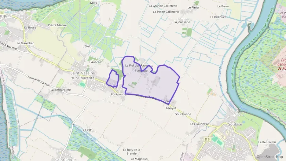 Maison 90 m² quatre pièces à vendre à Saint-Nazaire-sur-Charente