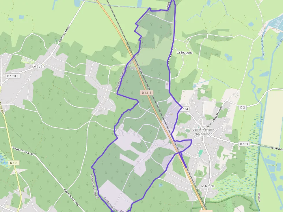 Maison 70 m² trois pièces à vendre à Saint-Vivien-de-Médoc