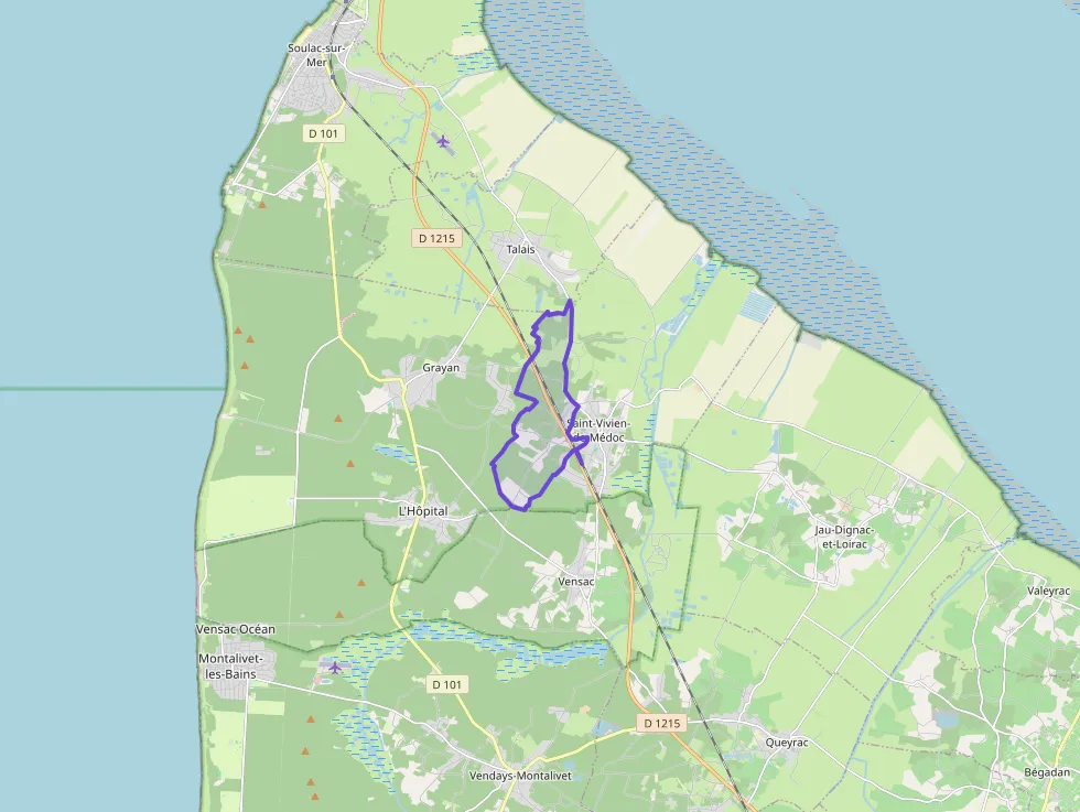 Maison 70 m² trois pièces à vendre à Saint-Vivien-de-Médoc