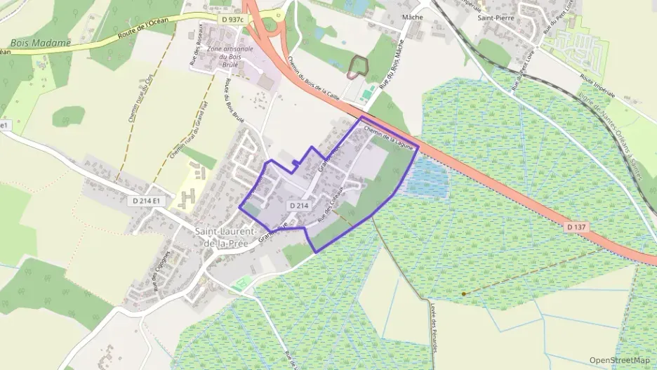 Maison 126 m² quatre pièces à vendre à Saint-Laurent-de-la-Prée