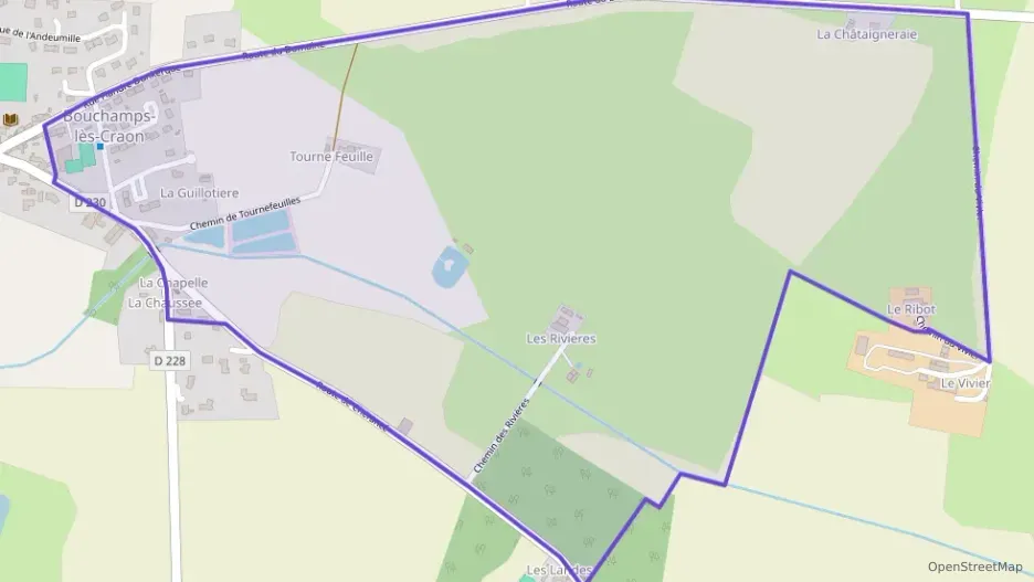 Maison 89 m² cinq pièces à vendre à Bouchamps-lès-Craon Maison 89 m² cinq pièces à vendre à Bouchamps-lès-Craon