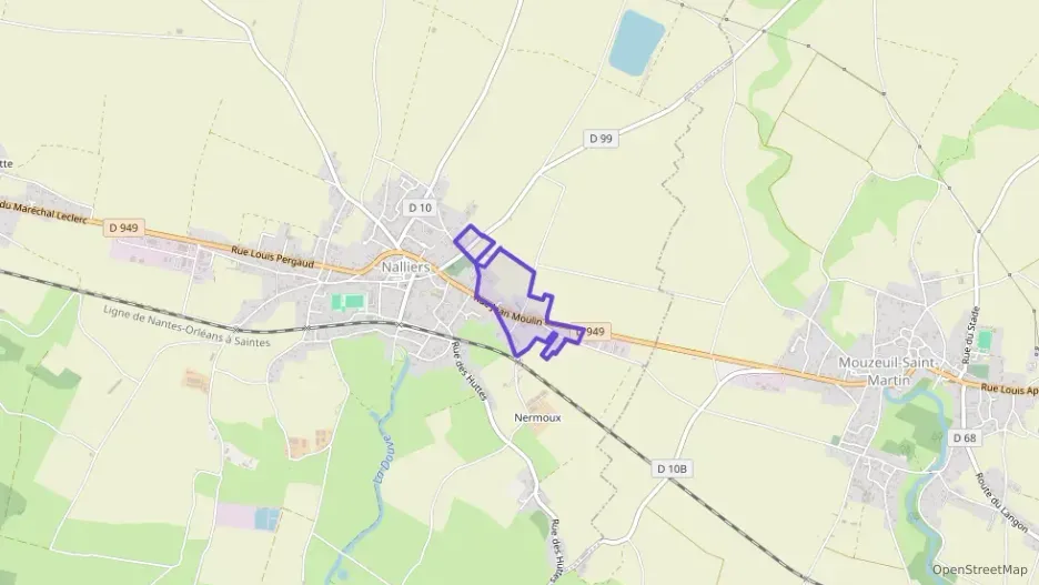 Maison 90 m² trois pièces à vendre à Nalliers Maison 90 m² trois pièces à vendre à Nalliers