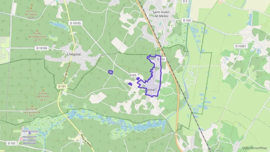 Maison 107 m² cinq pièces à vendre à Vensac