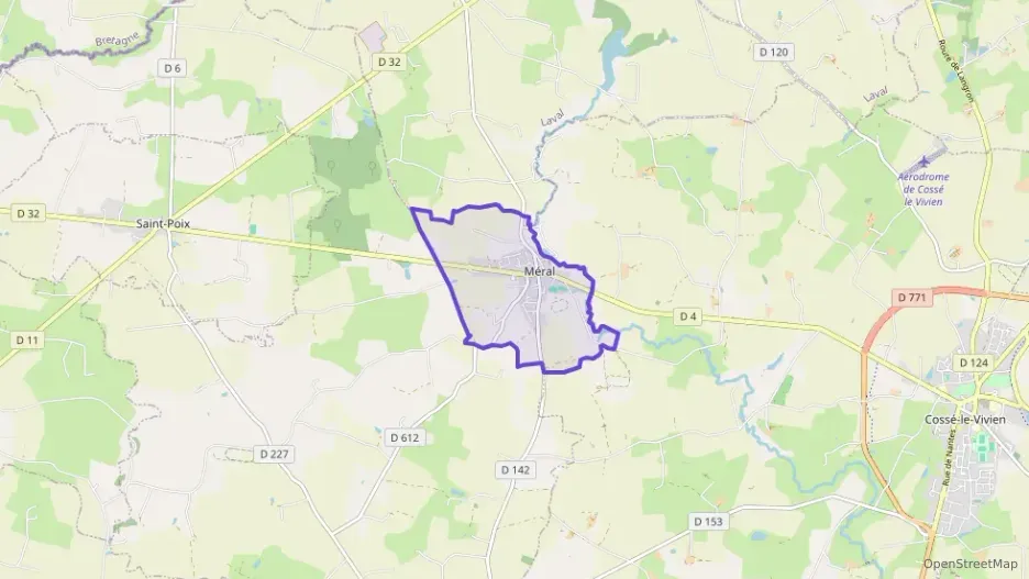 Maison 64 m² trois pièces à vendre à Méral Maison 64 m² trois pièces à vendre à Méral