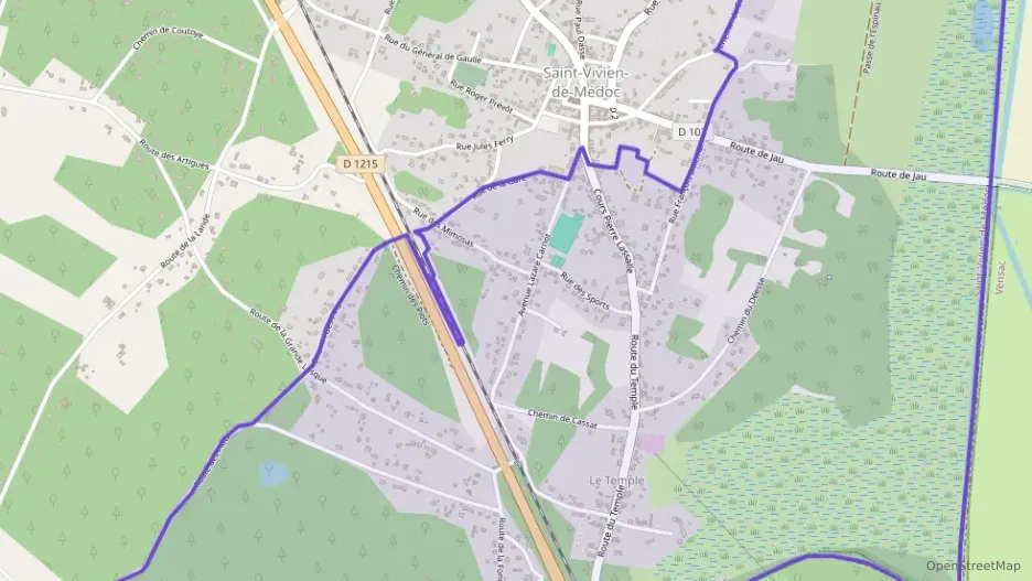 Maison 90 m² quatre pièces à vendre à Saint-Vivien-de-Médoc