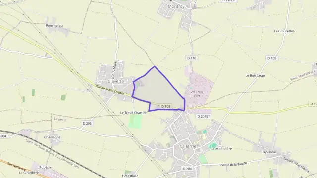 Maison 85 m² quatre pièces à vendre à Clavette