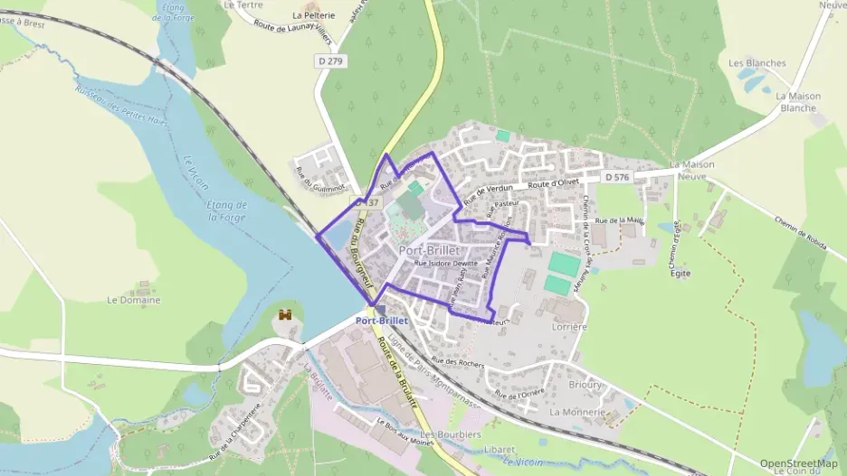 Maison 88 m² cinq pièces à vendre à Port-Brillet