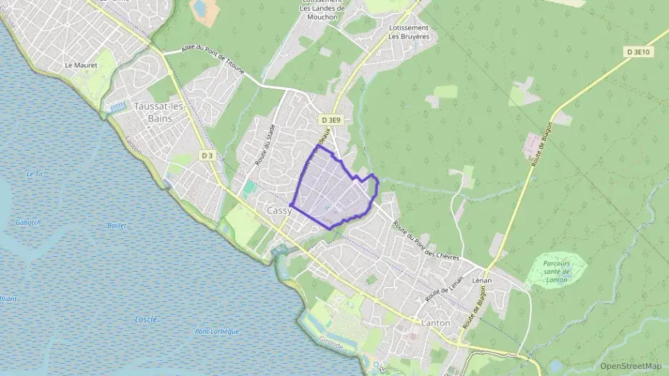 Maison 71 m² trois pièces à vendre à Lanton