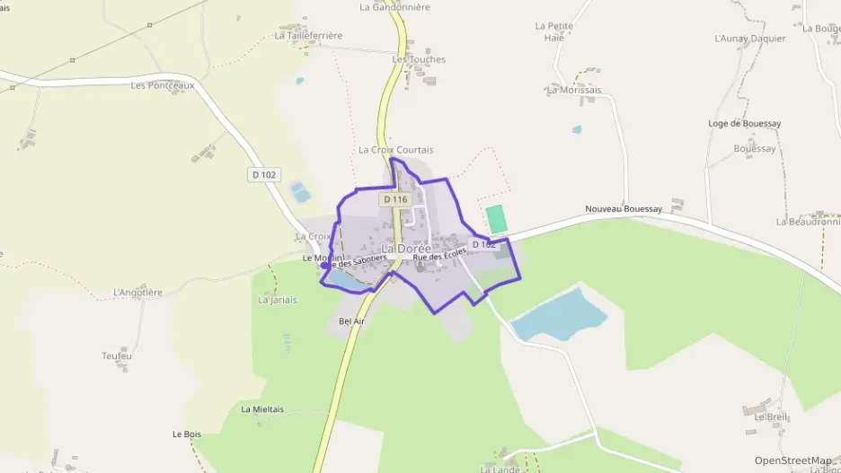 Maison 87 m² quatre pièces à vendre à La Dorée