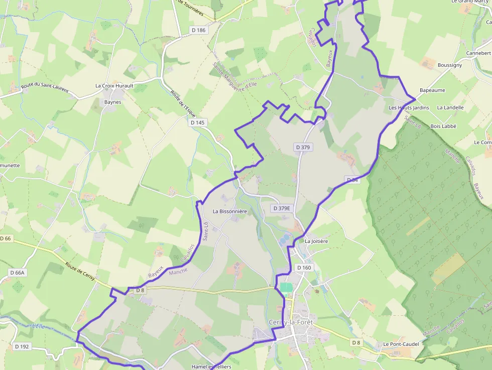 Maison 89 m² trois pièces à vendre à Cerisy-la-Forêt