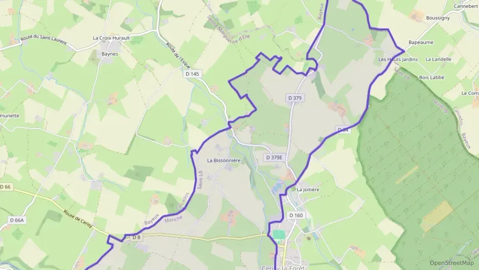 Maison 89 m² trois pièces à vendre à Cerisy-la-Forêt