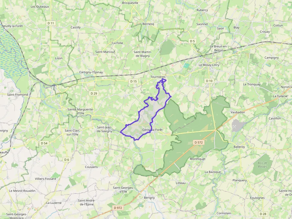 Maison 89 m² trois pièces à vendre à Cerisy-la-Forêt