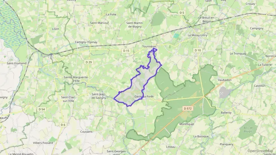 Maison 89 m² trois pièces à vendre à Cerisy-la-Forêt