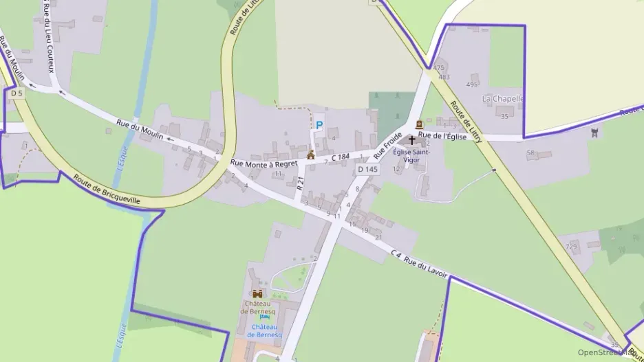 Maison 50 m² deux pieces à vendre à Bernesq Maison 50 m² deux pieces à vendre à Bernesq