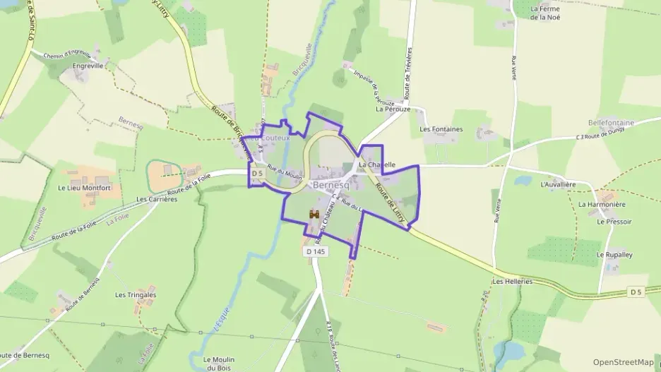 Maison 50 m² deux pieces à vendre à Bernesq Maison 50 m² deux pieces à vendre à Bernesq