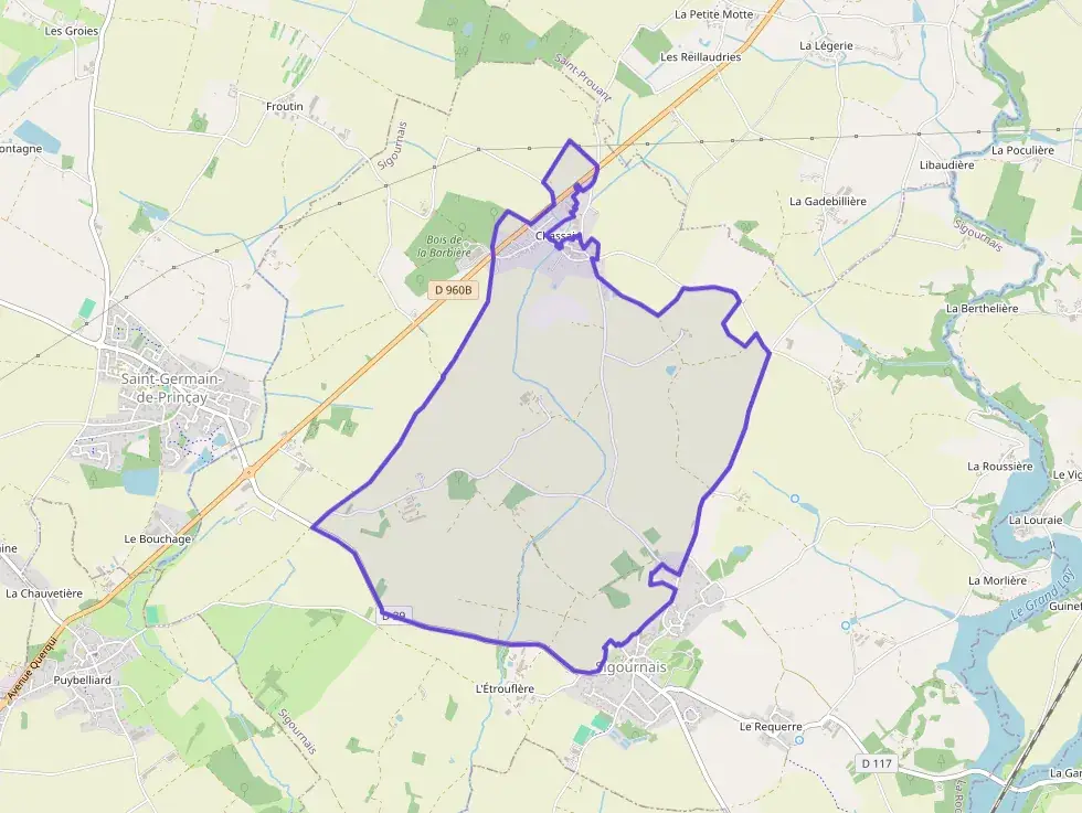 Maison 118 m² quatre pièces à vendre à Sigournais